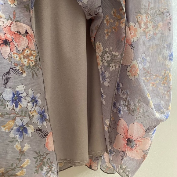 Floral Slip Ruffle Dress Maxi - Picture 7 of 8